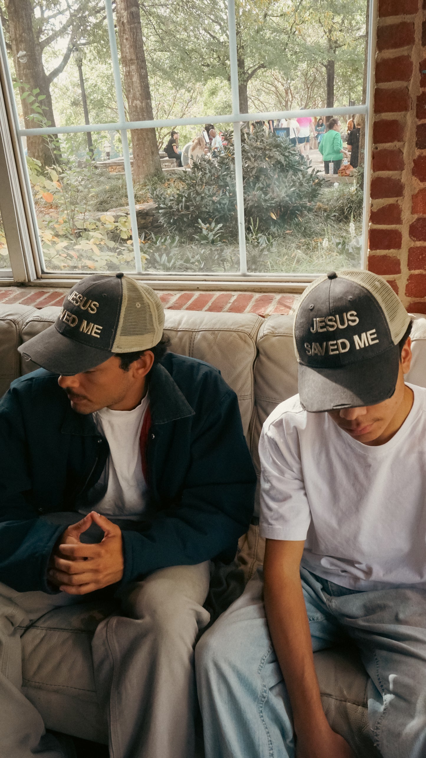 "Jesus saved me" Hat