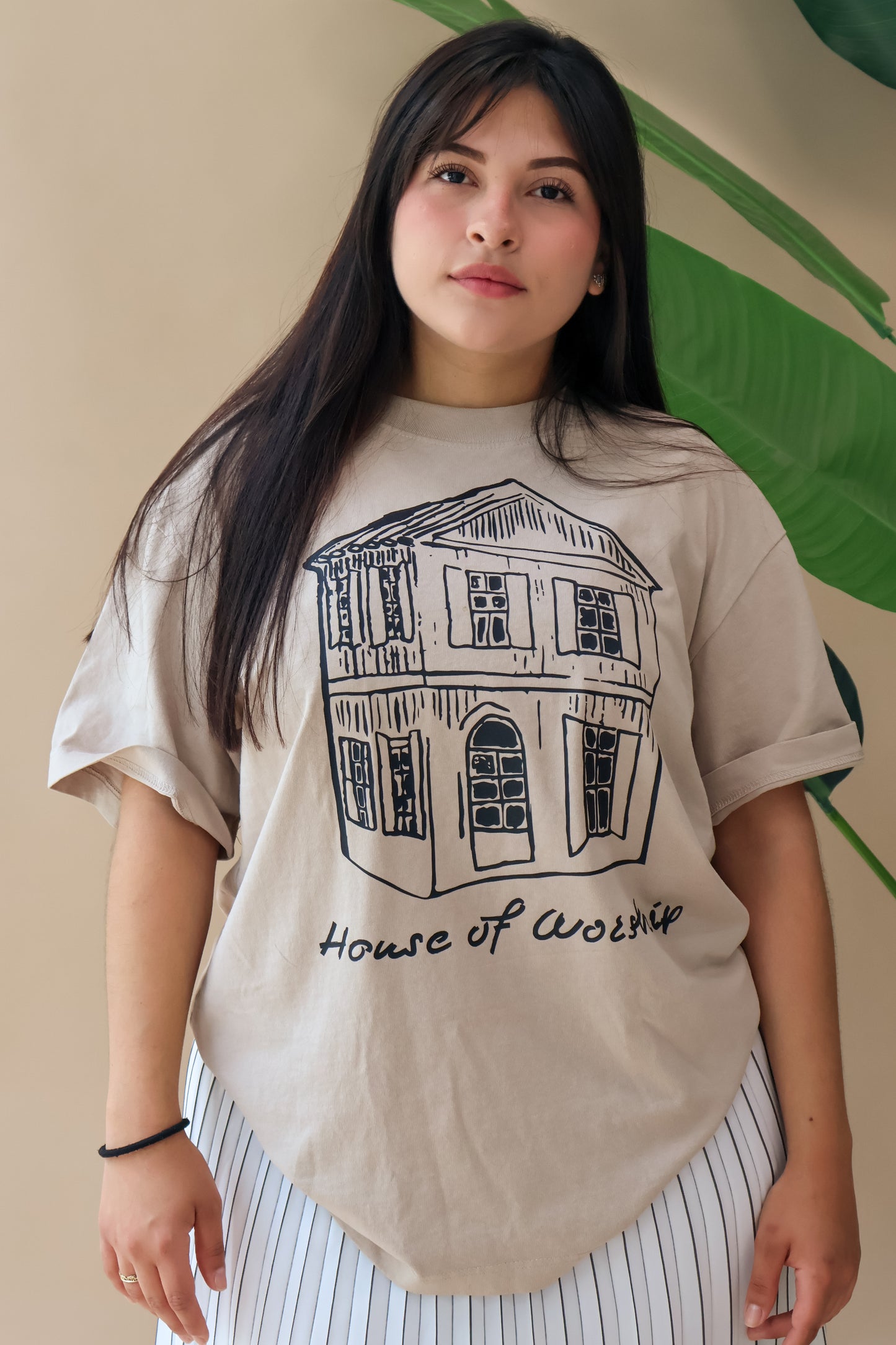 "HOUSE OF WORSHIP" TEE