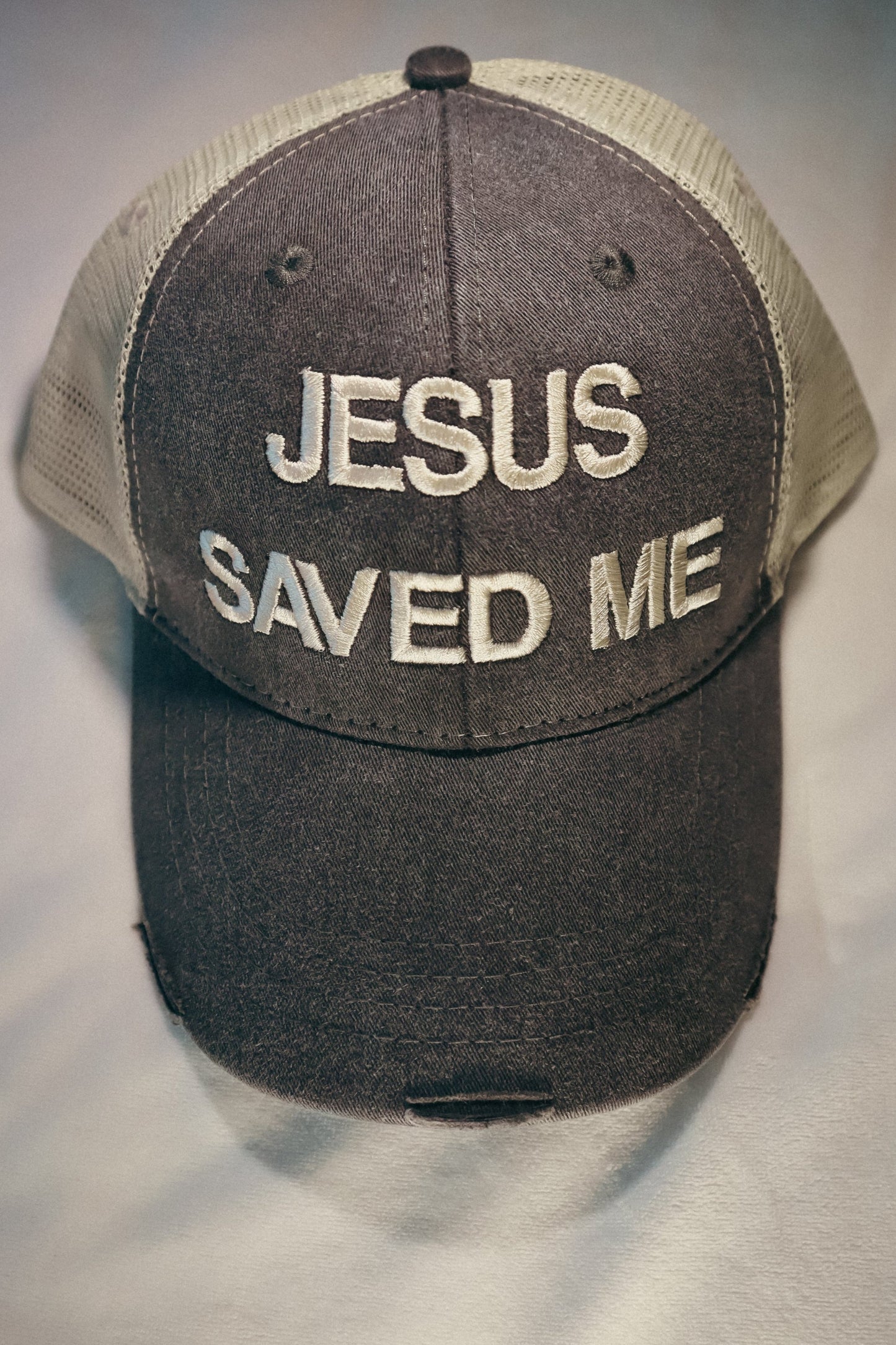 "Jesus saved me" Hat