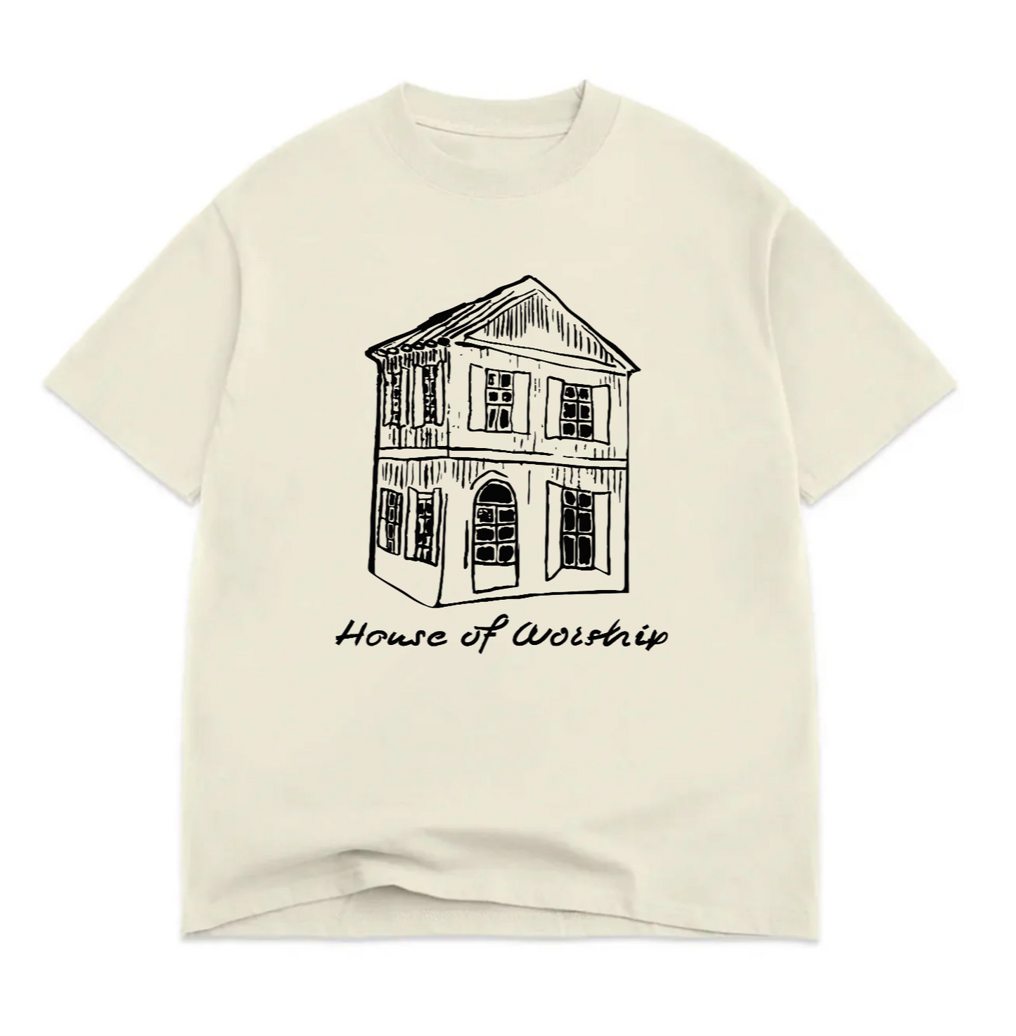 "HOUSE OF WORSHIP" TEE