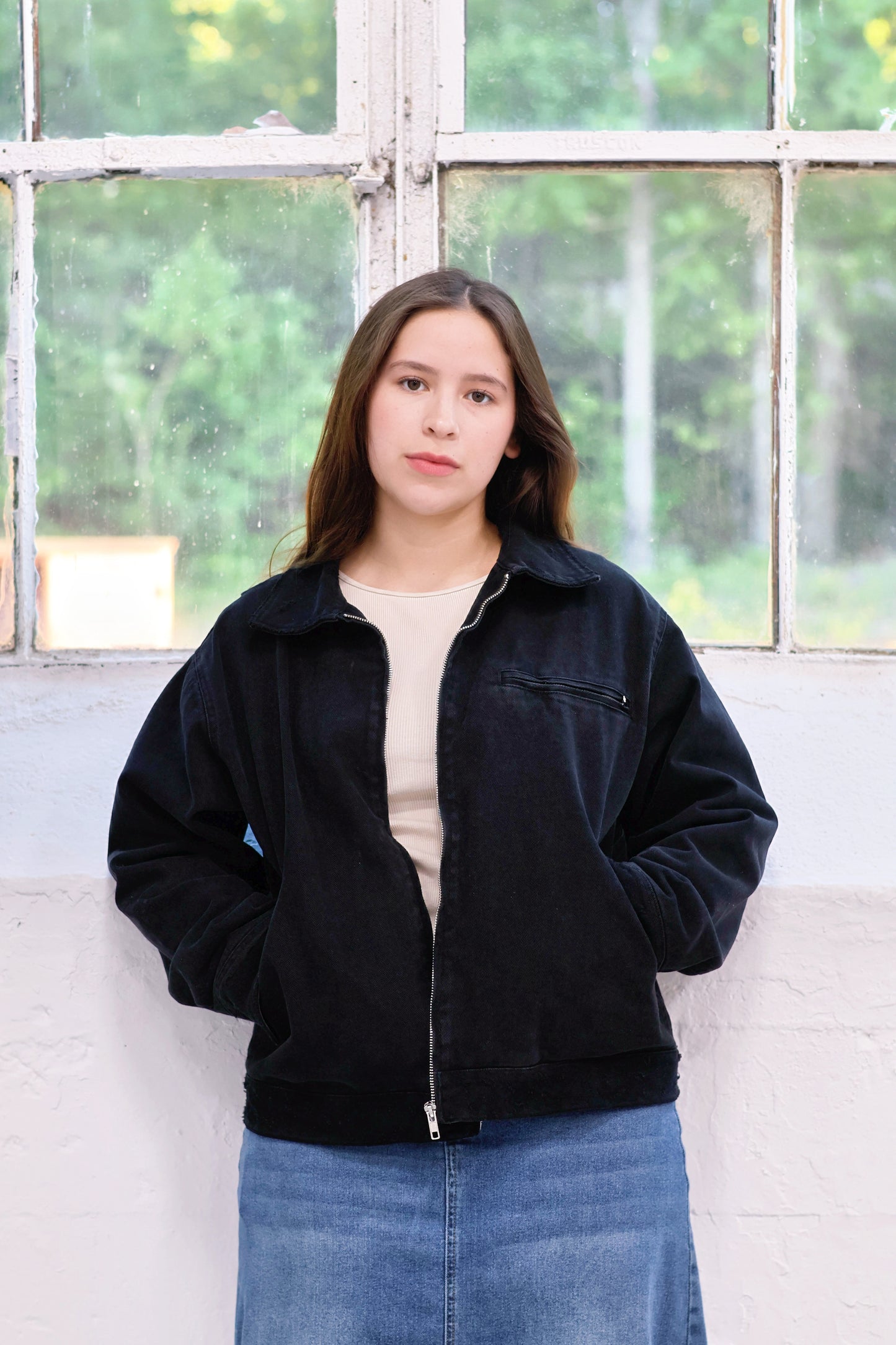 Black Carpenter Jacket