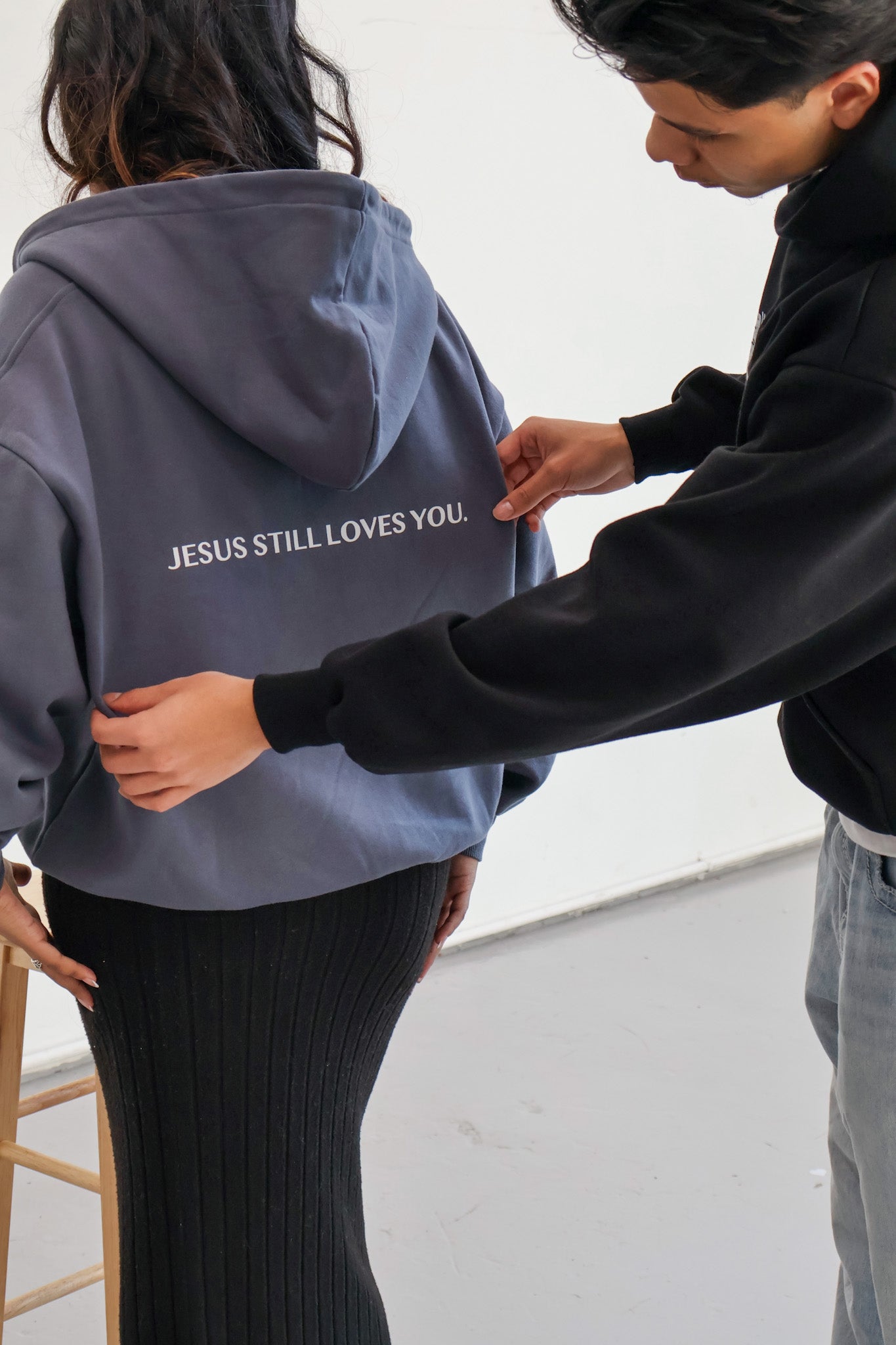 "JESUS STILL LOVES YOU" ZIP UP