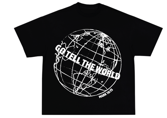 "Go tell the world" Tee