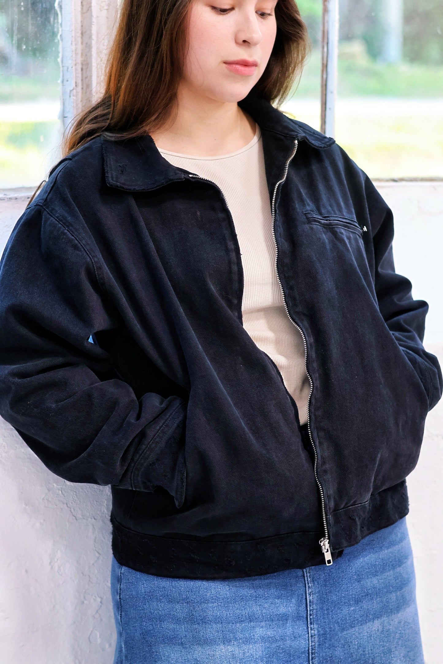 Black Carpenter Jacket